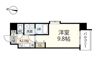 双葉ヒルズ海老園【11階】の間取り