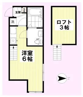 ベイパレス【1階】の間取り