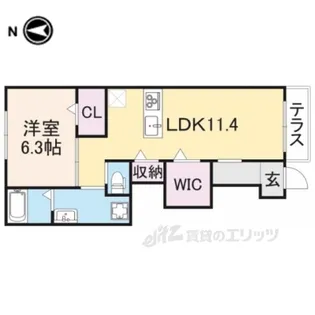 EverGreen【1階】の間取り