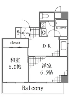 ノートス扇橋【2階】の間取り