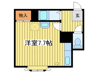 ニューパークマンション【1階】の間取り