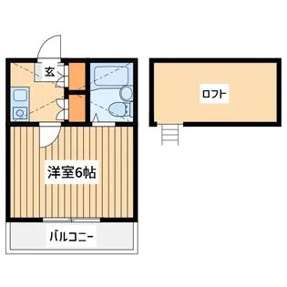 パークサイド岸根【1階】の間取り