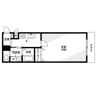 アムール Mignon【2階】の間取り