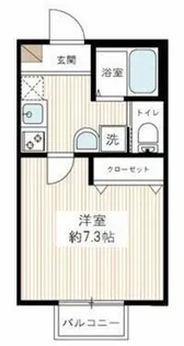 キャメル草加住吉A【2階】の間取り