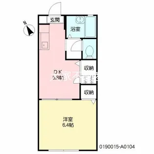 メゾン・ヴィラ【1階】の間取り