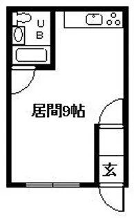 ホワイトコーポA【2階】の間取り