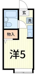 ウィング金町【1階】の間取り