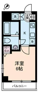 ヴァレッシア菊川シティ【4階】の間取り