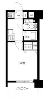 メゾン・ド・ヴィレ渋谷【11階】の間取り