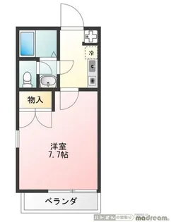 コート溝の口II【2階】の間取り