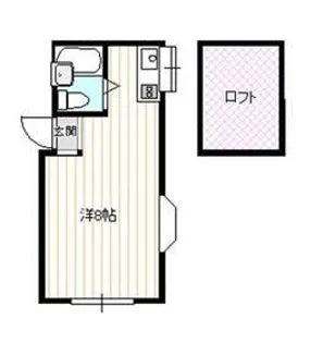 メゾンツルタ【2階】の間取り