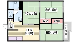 KIグリーンハイツ【2階】の間取り