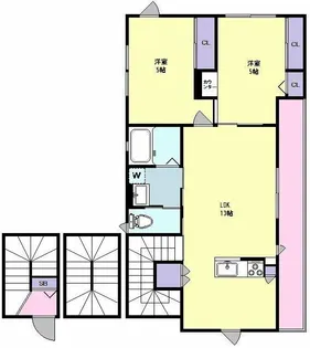 peponi【1階】の間取り
