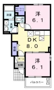 アクティーボ【1階】の間取り