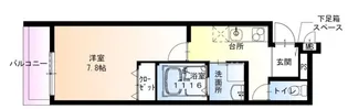 フジパレス初芝駅北【1階】の間取り