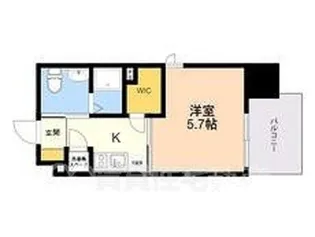 Live Casa県庁前【3階】の間取り