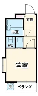 煉瓦館25【2階】の間取り
