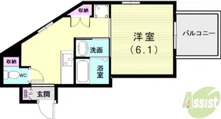 ブロンテ垂水海岸通EAST【2階】の間取り