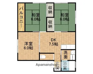 マミーハイツ【2階】の間取り
