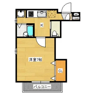 コーチェ【1階】の間取り