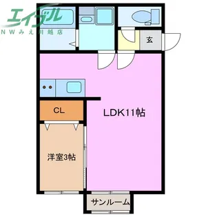 Cozy【1階】の間取り
