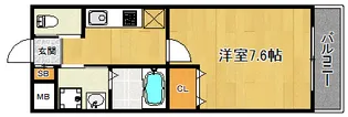 Merge一条通【1階】の間取り