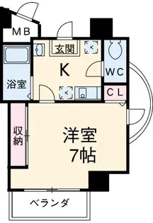 シエラ大曽根【6階】の間取り