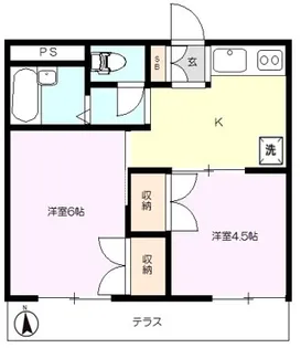 エクセルハイム亀戸【2階】の間取り