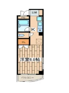エミネンス小山【4階】の間取り