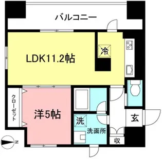 RIZ Chofu【4階】の間取り