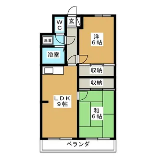 エスポワール篠崎1【3階】の間取り