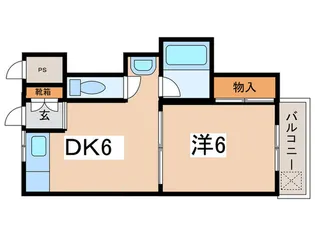 フォアール武庫之荘【3階】の間取り