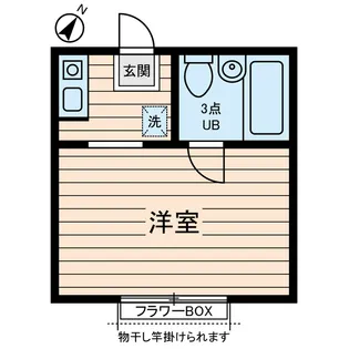 メゾン・ユマニテ【2階】の間取り