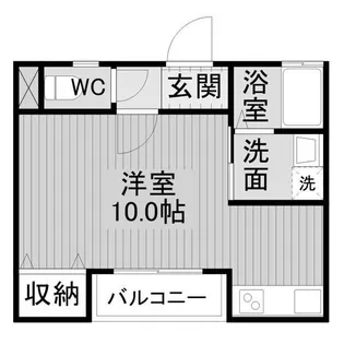 シベール【2階】の間取り
