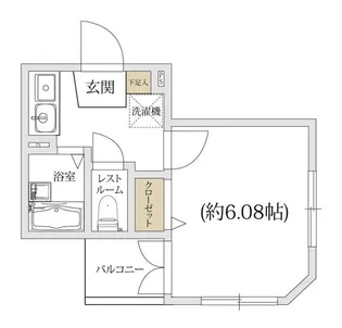 ディアコート宮崎台【3階】の間取り