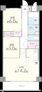 ルミウス88【4階】の間取り