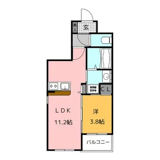 Park Terrace OHASHI【5階】の間取り