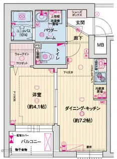 ソルテラスTHE KYOTO 東寺【2階】の間取り