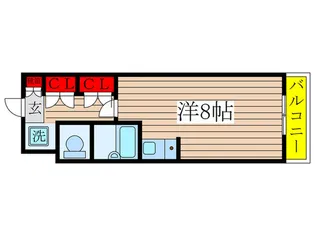 久屋パークサイドハウス【10階】の間取り