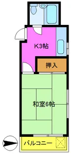 東京都墨田区業平2【マンション】の間取り