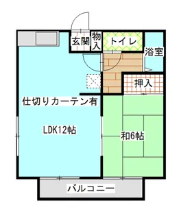 カーサスミキ1【2階】の間取り