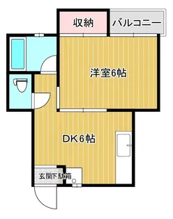 エクレールM【3階】の間取り