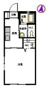 メゾン・ド・ダン【1階】の間取り