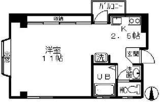 コーワビル【3階】の間取り