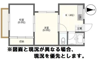 コーポオグラ【2階】の間取り