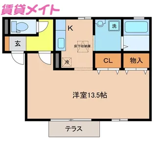 セジュールシーダ【1階】の間取り