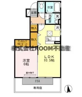 ボヌール【1階】の間取り