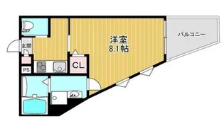 mist湊【1階】の間取り