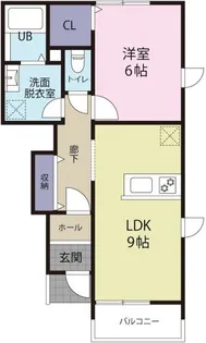 ENCIAIII棟【1階】の間取り