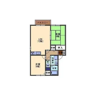 ラ・シャンブル【2階】の間取り